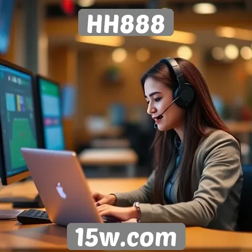 Como funciona o suporte ao cliente no HH888